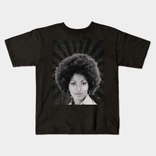 Pam Grier Kids T-Shirt